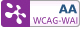 Conformidad con el nivel doble A, de las guÃ­as de accesibilidad de contenidos del W3C-WAI
