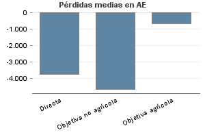 Pérdidas medias en AE