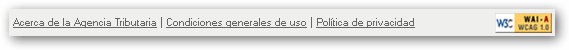 pie de p&aacute;gina con informaci&oacute;n corporativa