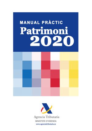 Portada del Manual pràctic de patrimoni 2020