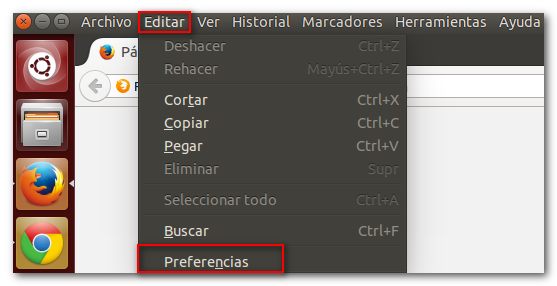 Edit, Preferences