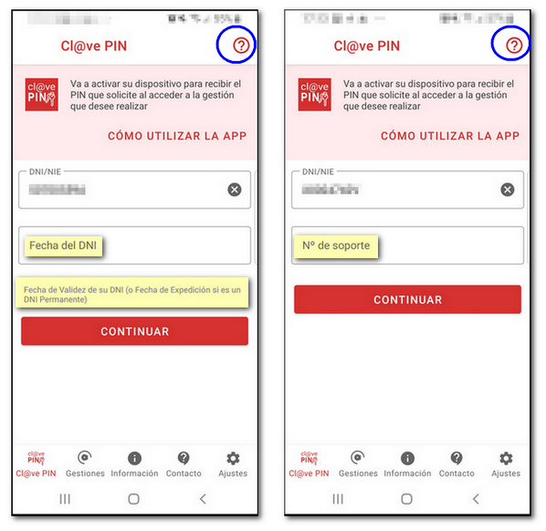 Agencia Tributaria APP Clve PIN  APP Clve PIN en Android