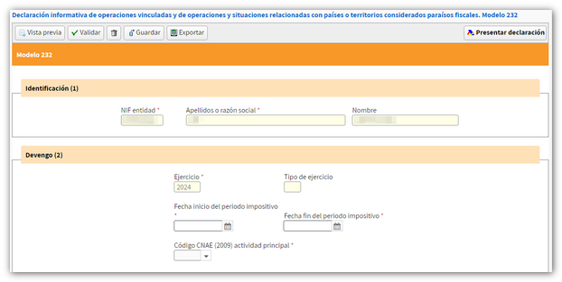 Datos identificativos e devindicación