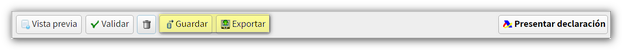 Importar y Exportar la declaración en formato BOE