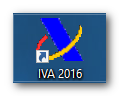 Acceso directo, icono IVA2016