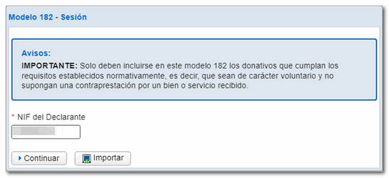 informative declarant tax number