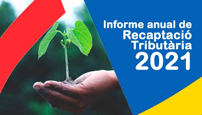 Portada Informe anual de Recaptació Tributària 2021