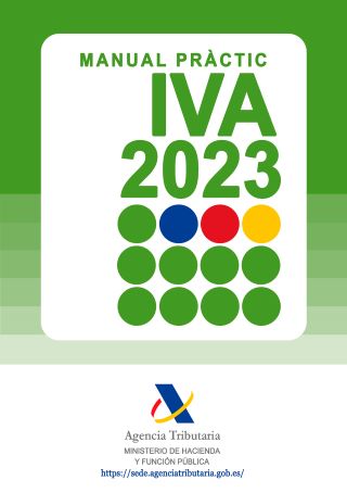 Portada del manual pràctic d'IVA 2023