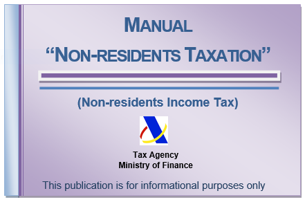 cover page of the non-resident taxation manual