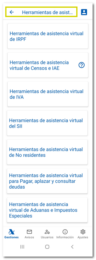Herramientas de asistencia virtual