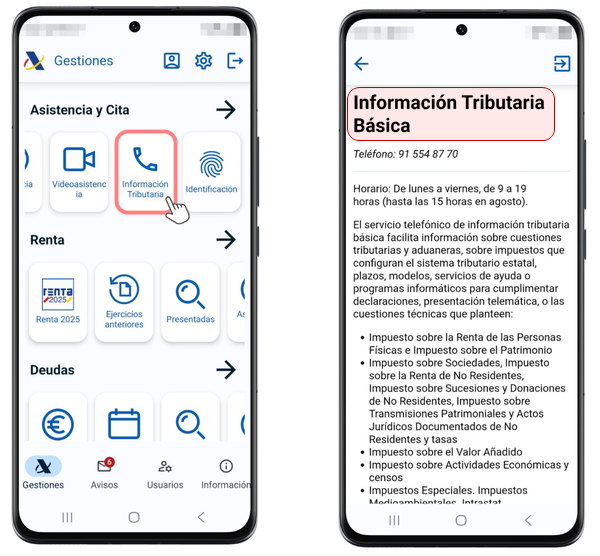 Informació Tributària