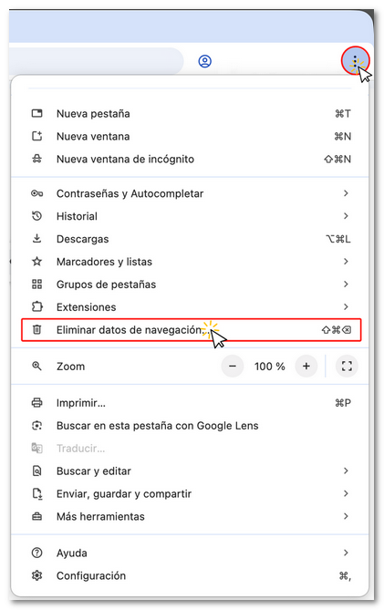 Eliminar datos de explorarci&oacute;n