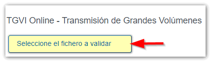Seleccionar fichero a validar