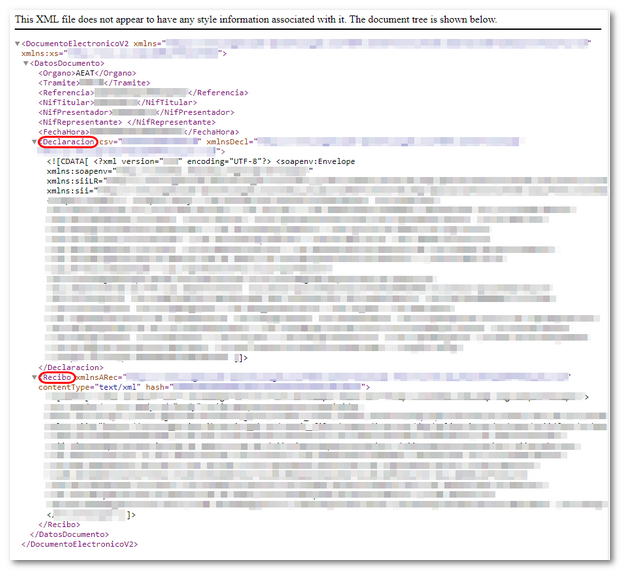 Declaraci&oacute;n electr&oacute;nica