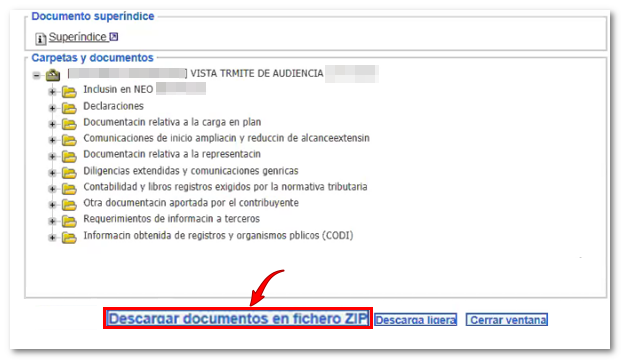 Puesta de manifiesto