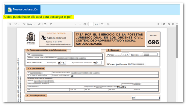 Formulari validat en PDF