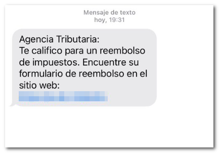 Text sms phishing