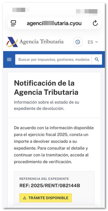 tramitaci&oacute;n Renta falsa formulario