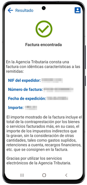 Invoice verified and validated