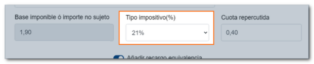 Tipo impositivo