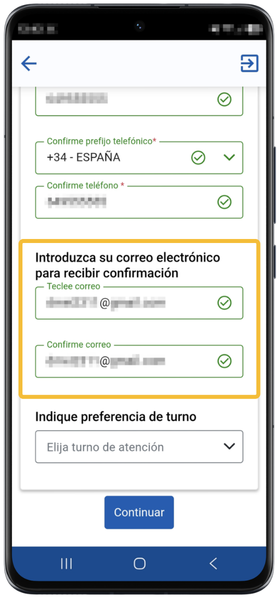 Recordatorio de cita