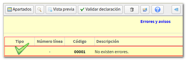No existeixen errors