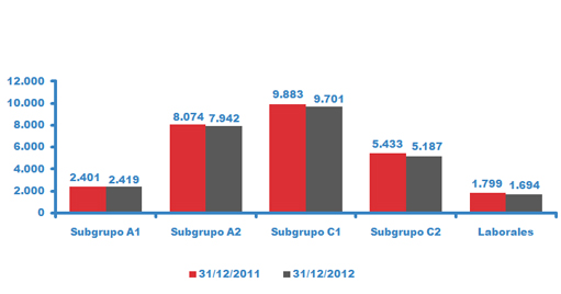 Distribution by Subgroups 2011-2012