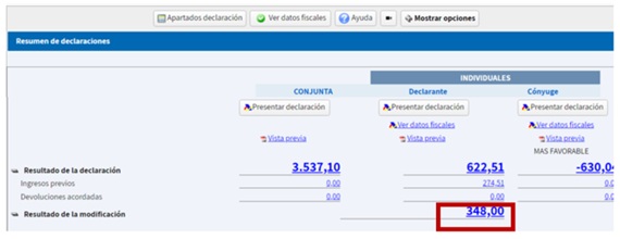 Resultat de la modificació